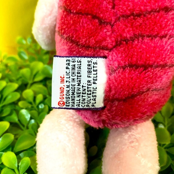 DISNEY WINNIE THE POOH PIGLET BEANY PLUSH POOH 100 ACRE COLLECTION GUND 9.5” - Picture 10 of 12